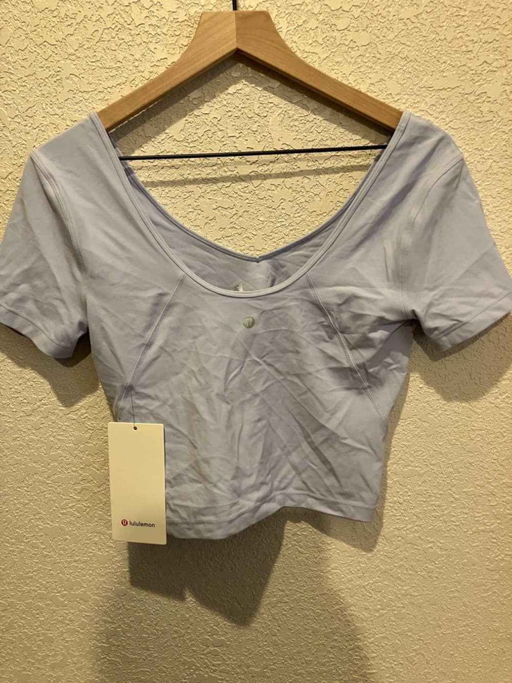 lululemon Align Tee - pale blue new with tags 8